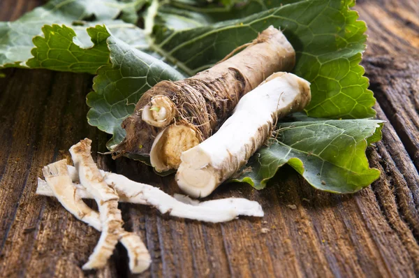 Fresh horseradish.